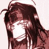 Gojyo smirking AT Sanzo disapproving Gojyo smirking AT Sanzo disapproving