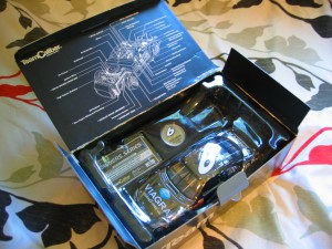 Unnecessarily fancy model car with 'Viagra' printed on it.